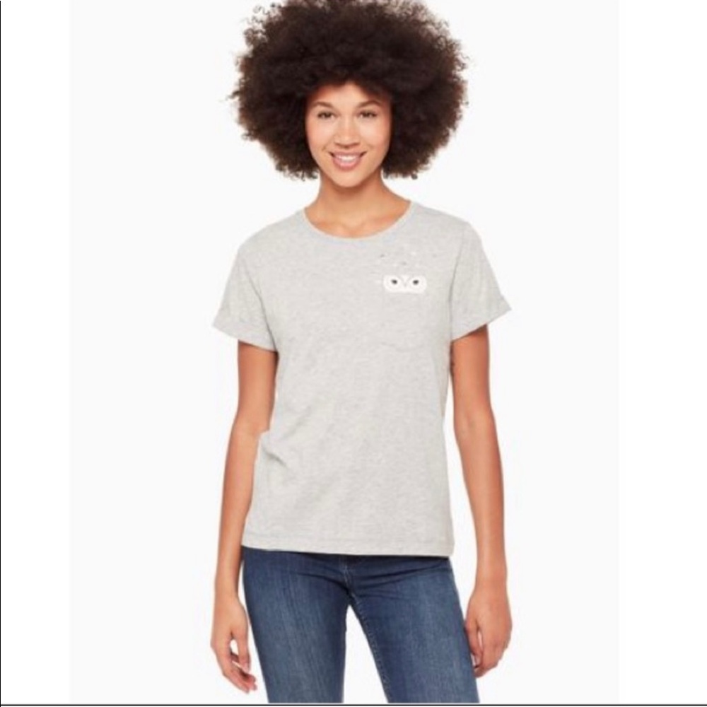 Kate spade owl t-shirt.